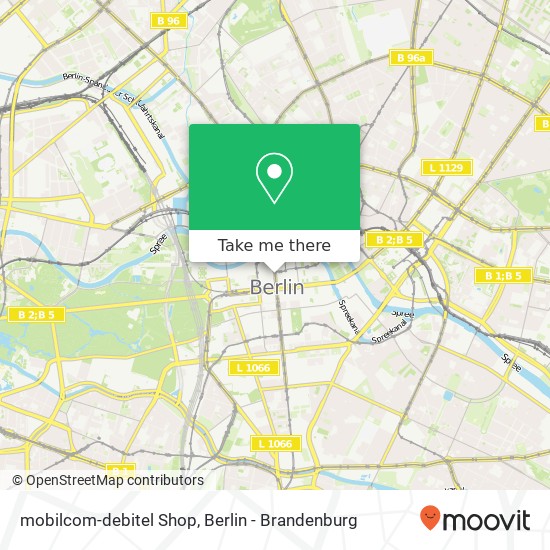 mobilcom-debitel Shop Karte