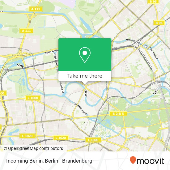 Incoming Berlin Karte