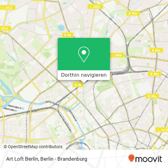 Art Loft Berlin Karte
