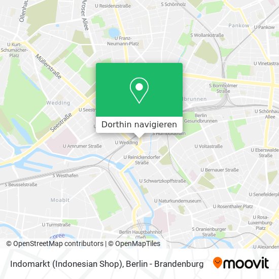 Indomarkt (Indonesian Shop) Karte