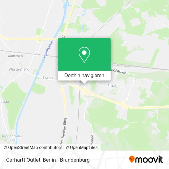 Carhartt Outlet Karte