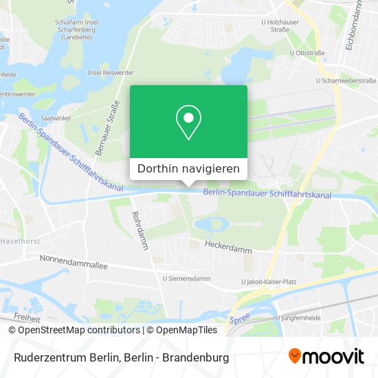 Ruderzentrum Berlin Karte