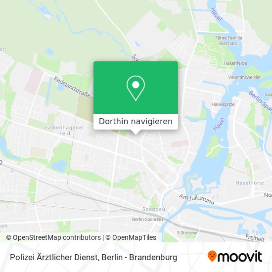 Polizei Ärztlicher Dienst Karte