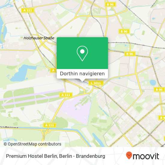 Premium Hostel Berlin Karte