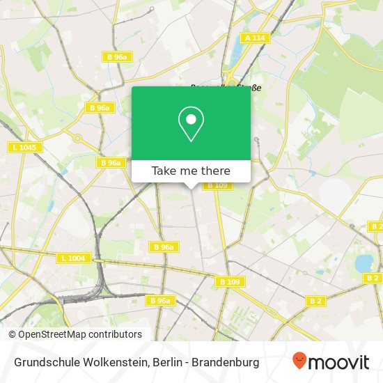 Grundschule Wolkenstein Karte
