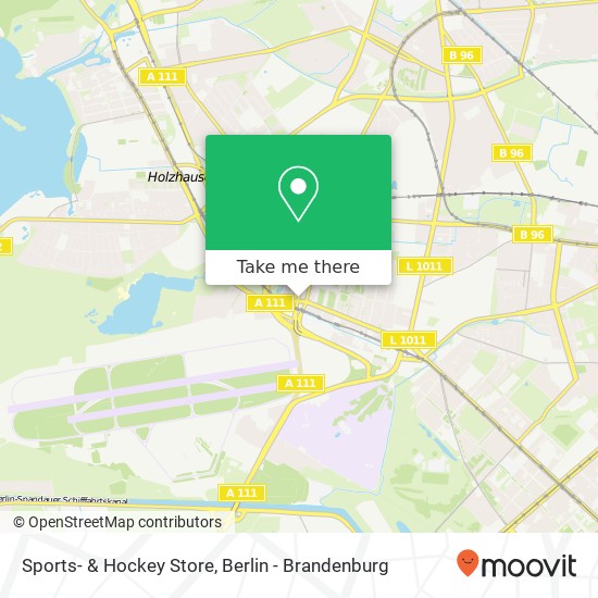Sports- & Hockey Store Karte