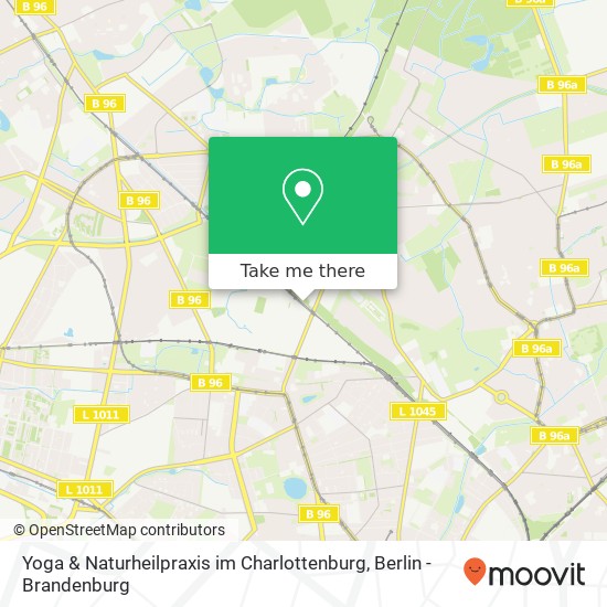 Yoga & Naturheilpraxis im Charlottenburg Karte