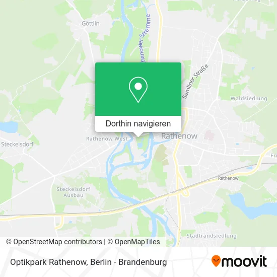 Optikpark Rathenow Karte