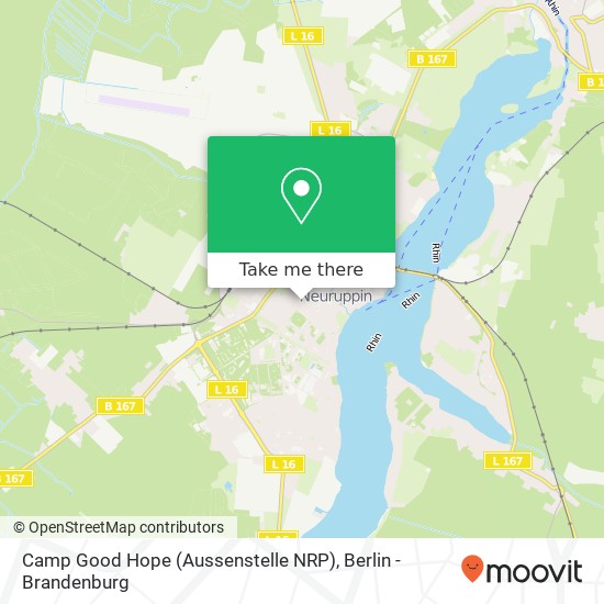 Camp Good Hope (Aussenstelle NRP) Karte