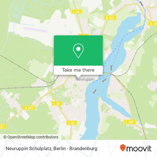 Neuruppin Schulplatz Karte