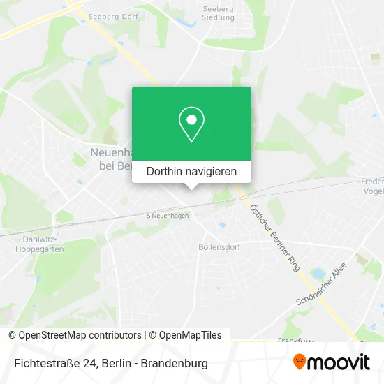 Fichtestraße 24 Karte