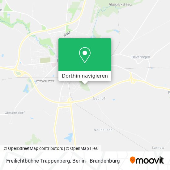Freilichtbühne Trappenberg Karte