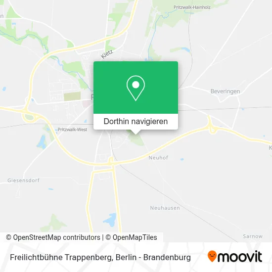 Freilichtbühne Trappenberg Karte