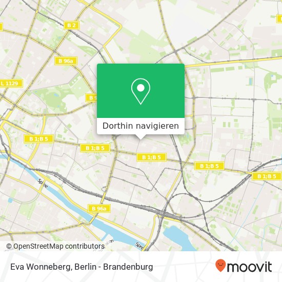 Eva Wonneberg, Schreinerstraße 1 Karte