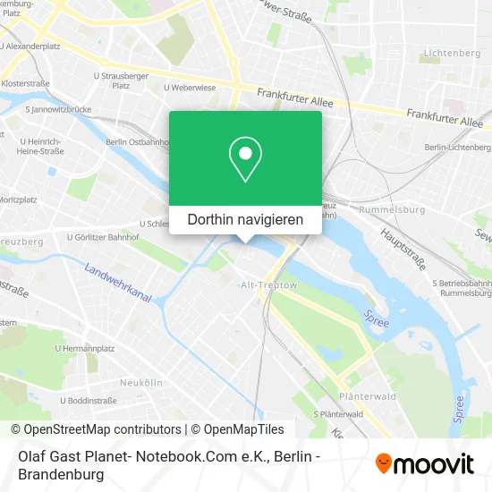 Olaf Gast Planet- Notebook.Com e.K. Karte