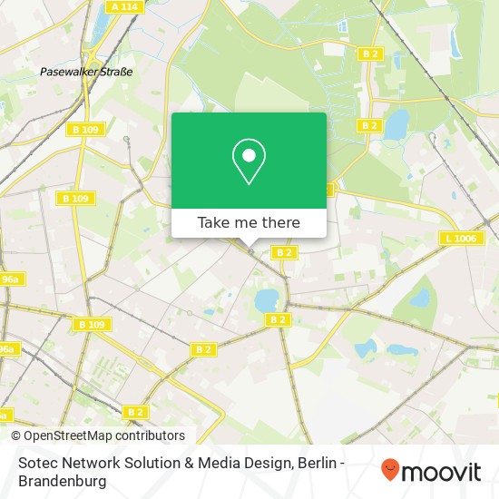 Sotec Network Solution & Media Design, Pasedagplatz Karte