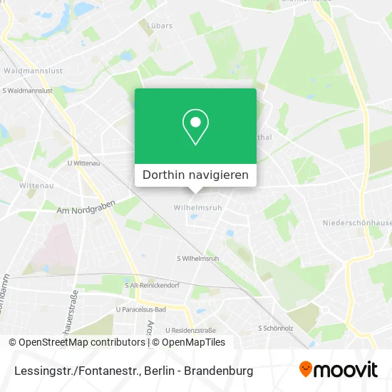 Lessingstr./Fontanestr. Karte