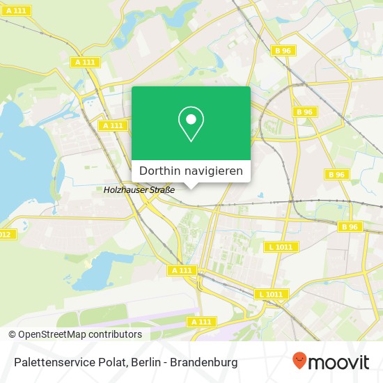 Palettenservice Polat, Breitenbachstraße Karte