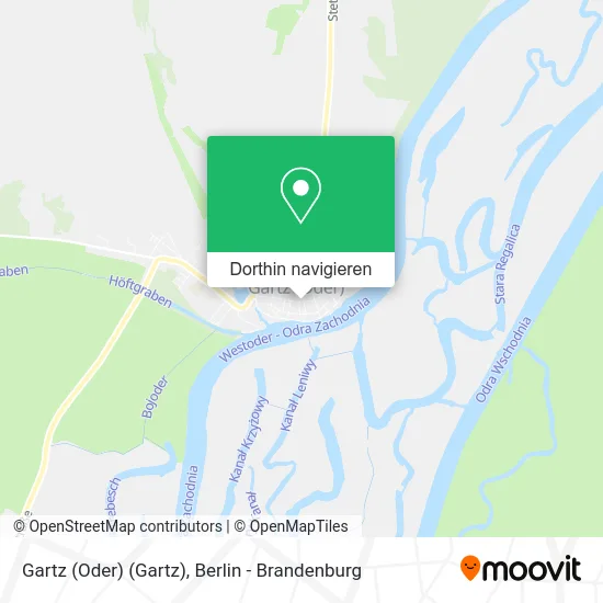 Gartz (Oder) (Gartz) Karte