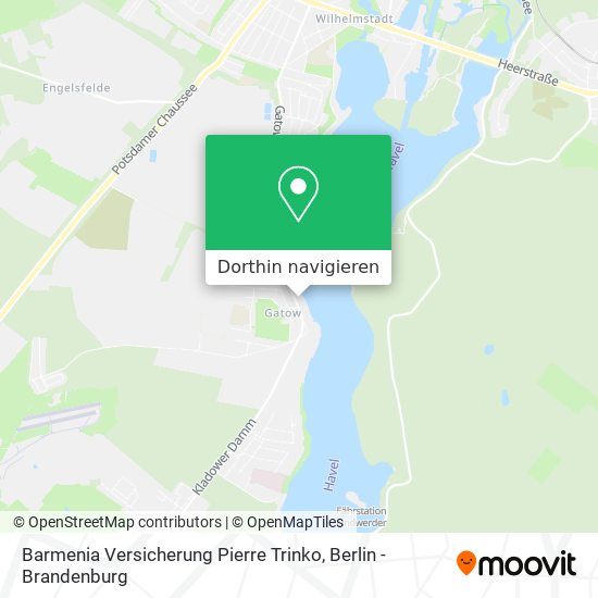 Barmenia Versicherung Pierre Trinko Karte