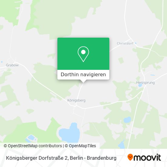 Königsberger Dorfstraße 2 Karte