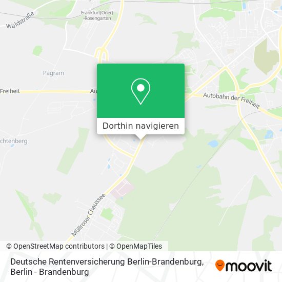 Deutsche Rentenversicherung Berlin-Brandenburg Karte