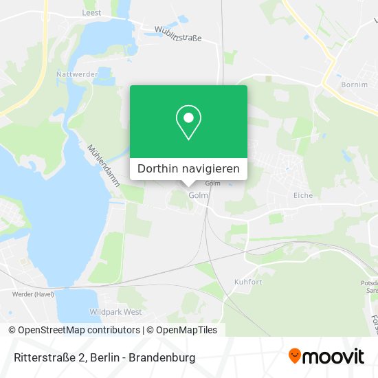 Ritterstraße 2 Karte