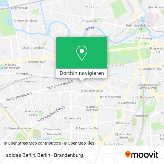 adidas Berlin Karte