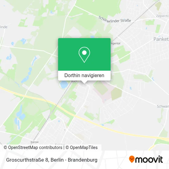 Groscurthstraße 8 Karte