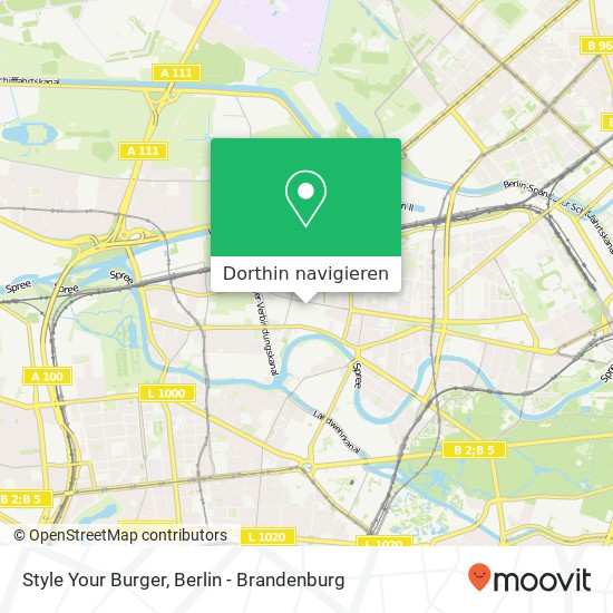 Style Your Burger, Huttenstraße 50 Karte