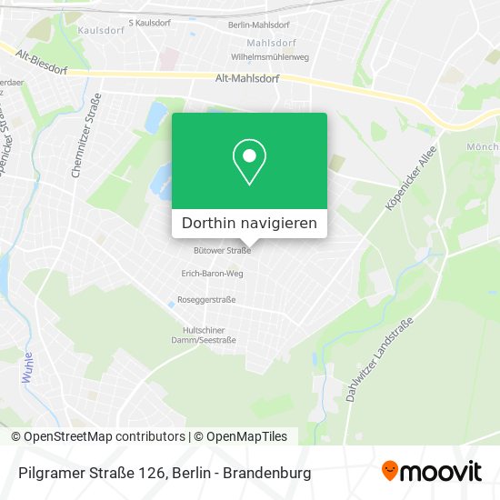 Pilgramer Straße 126 Karte