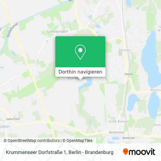 Krummenseer Dorfstraße 1 Karte