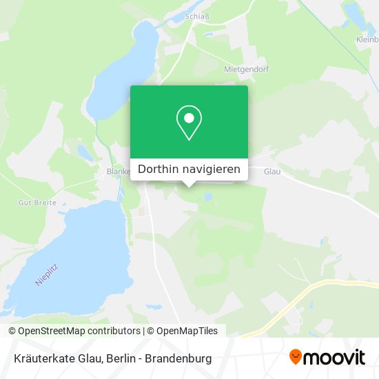 Kräuterkate Glau Karte