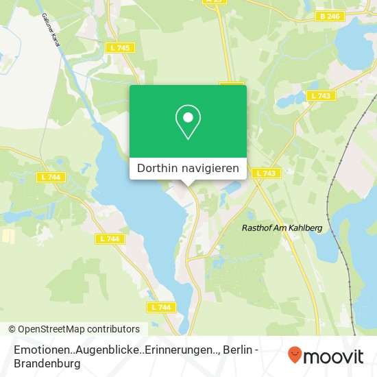 Emotionen..Augenblicke..Erinnerungen.., Mittenwalder Straße 78 Karte