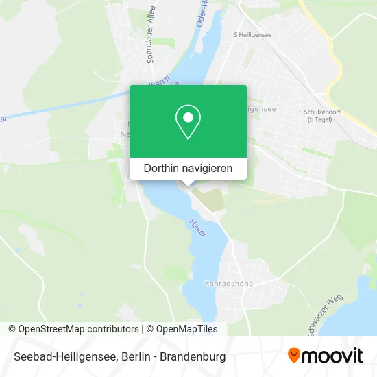 Seebad-Heiligensee Karte