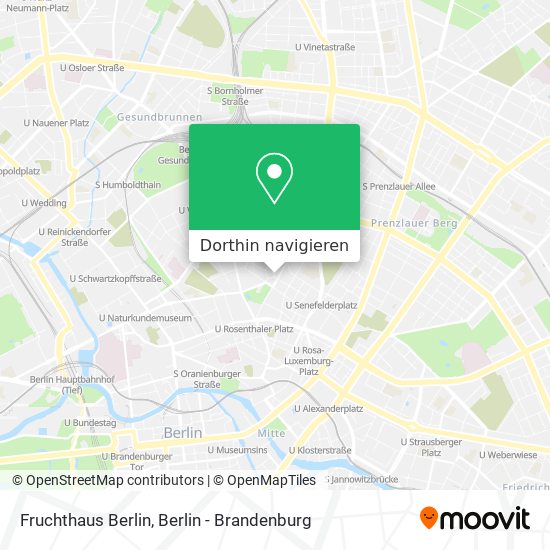 Fruchthaus Berlin Karte