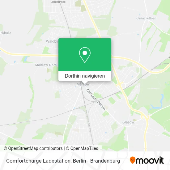 Comfortcharge Ladestation Karte