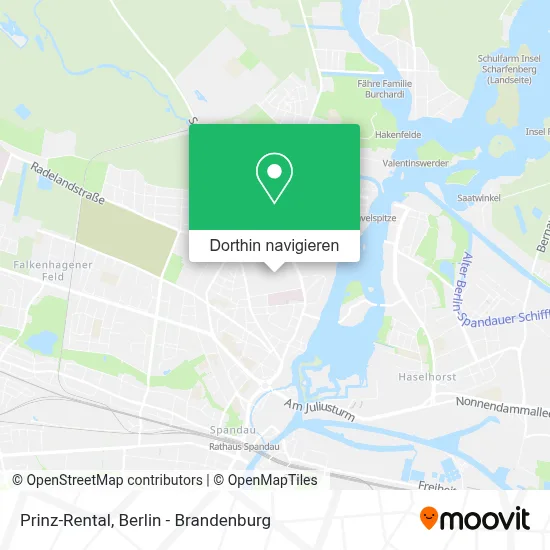 Prinz-Rental Karte