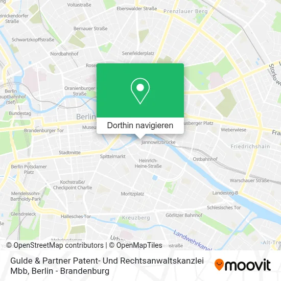 Gulde & Partner Patent- Und Rechtsanwaltskanzlei Mbb Karte