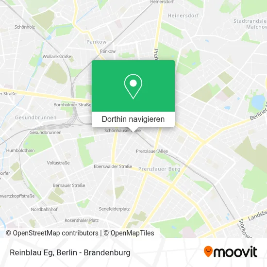 Reinblau Eg Karte