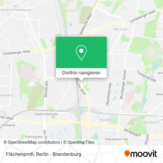 Flächenprofi Karte