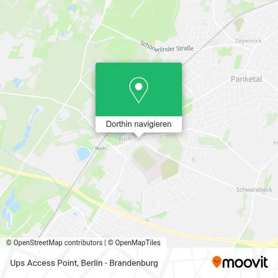 Ups Access Point Karte