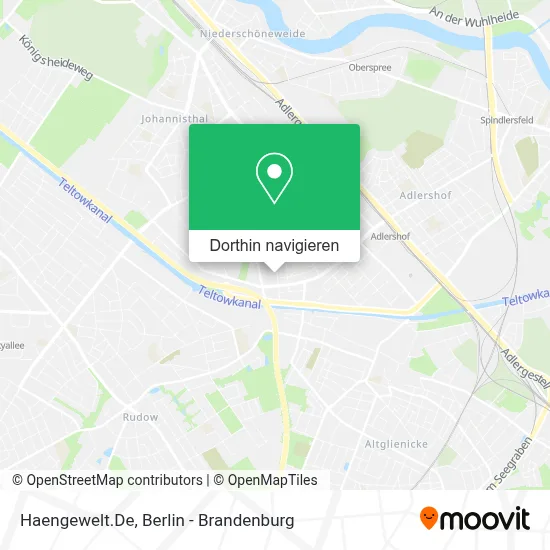 Haengewelt.De Karte