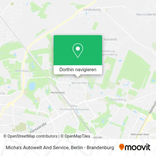 Micha's Autowelt And Service Karte