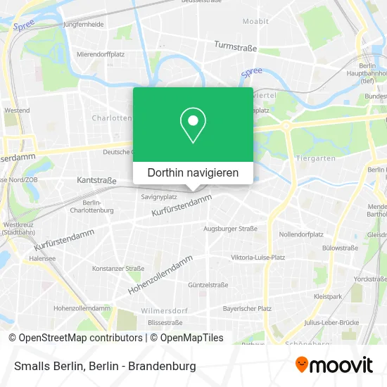 Smalls Berlin Karte