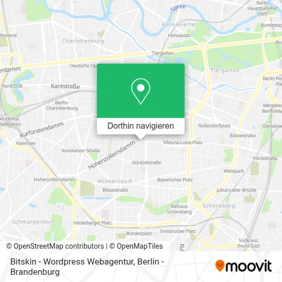 Bitskin - Wordpress Webagentur Karte