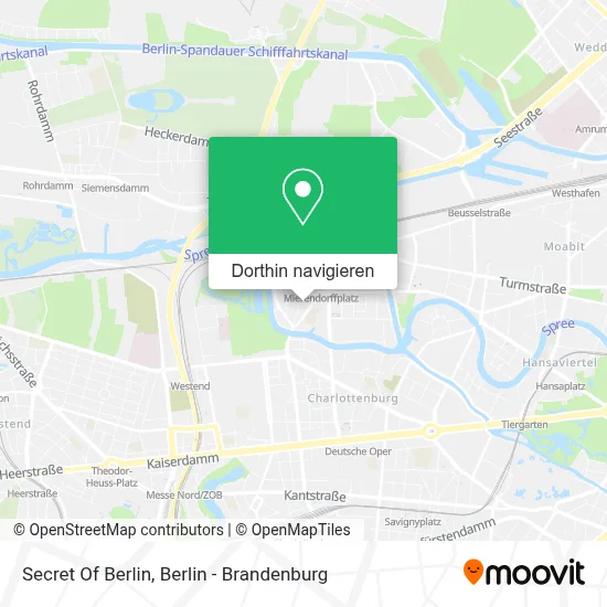 Secret Of Berlin Karte