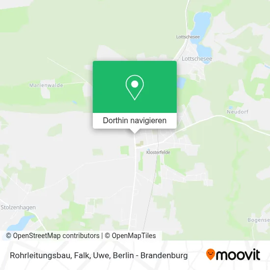 Rohrleitungsbau, Falk, Uwe Karte