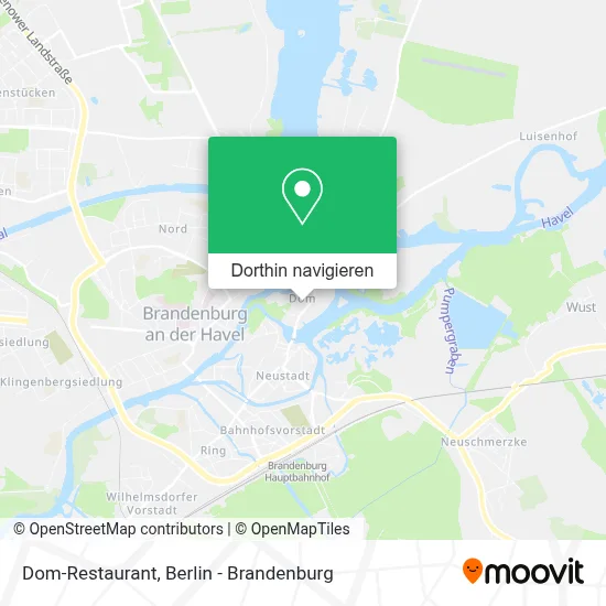 Dom-Restaurant Karte