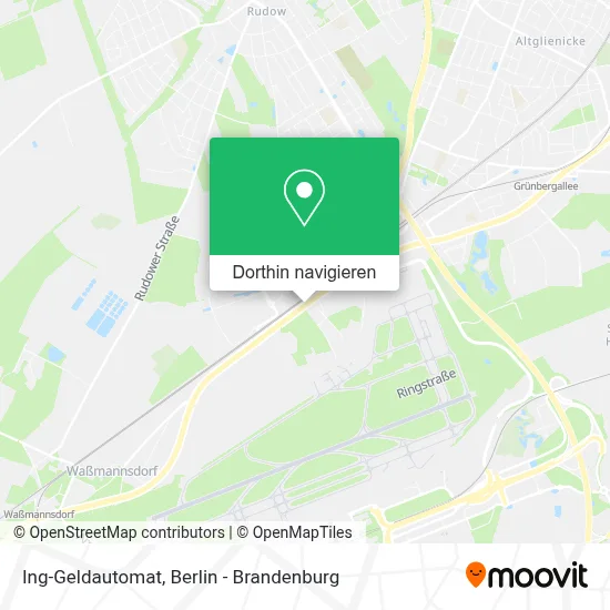 Ing-Geldautomat Karte